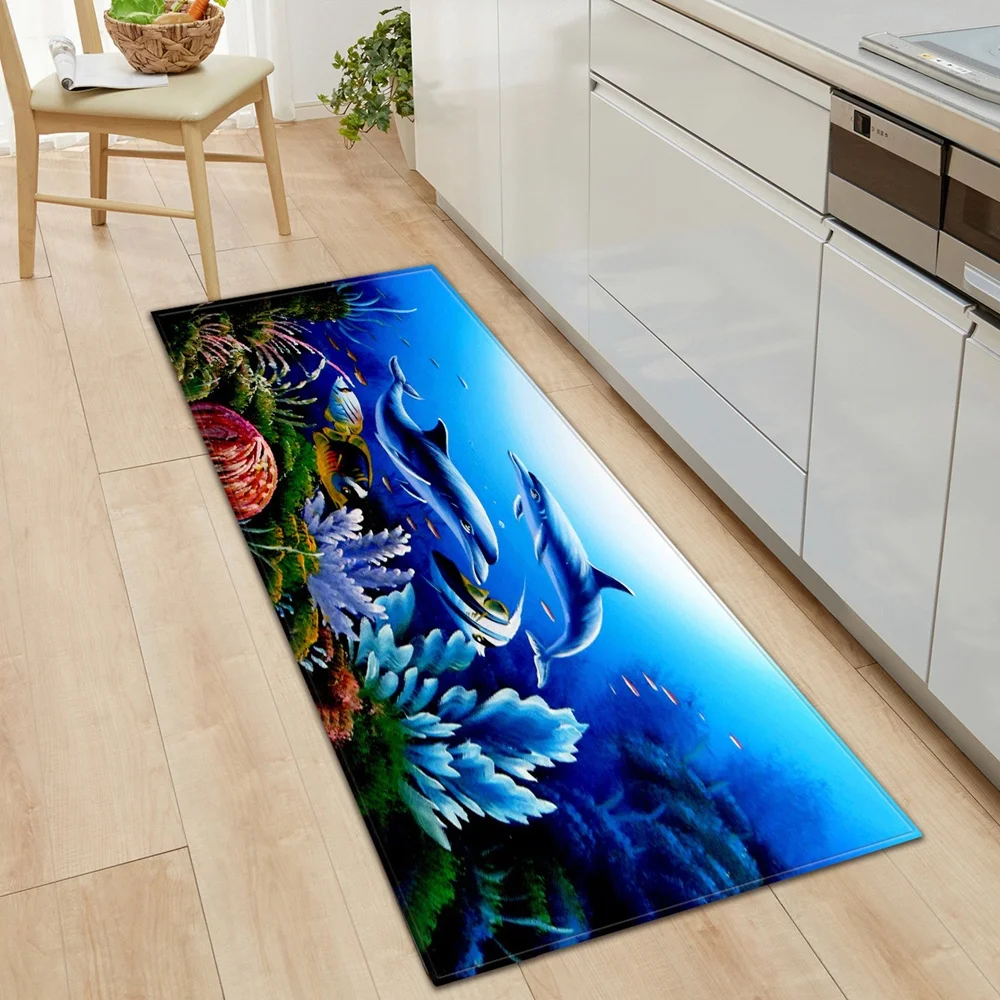 Напольный коврик Ocean World для кухни ковер гостиной домашний дверной спальни