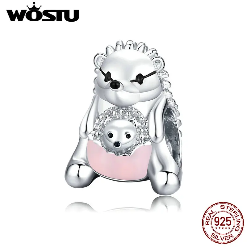 Нежные Подвески в виде Ежика животного модель 100% искусственные бусины животных