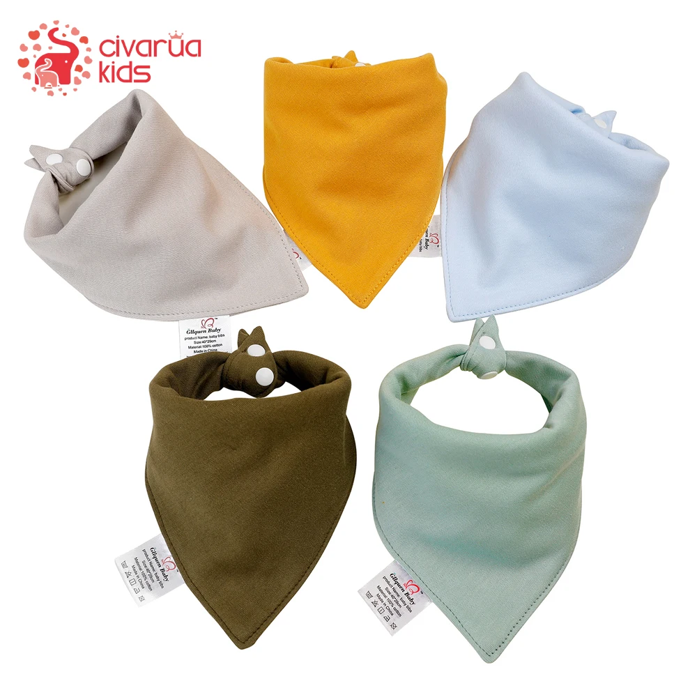 

Civarua Kids Baby Bibs Cotton Bandana Bibs Baby Feeding Teething Bibs Cartoon Saliva Towel Baby Eating Accessory Baby Stuff