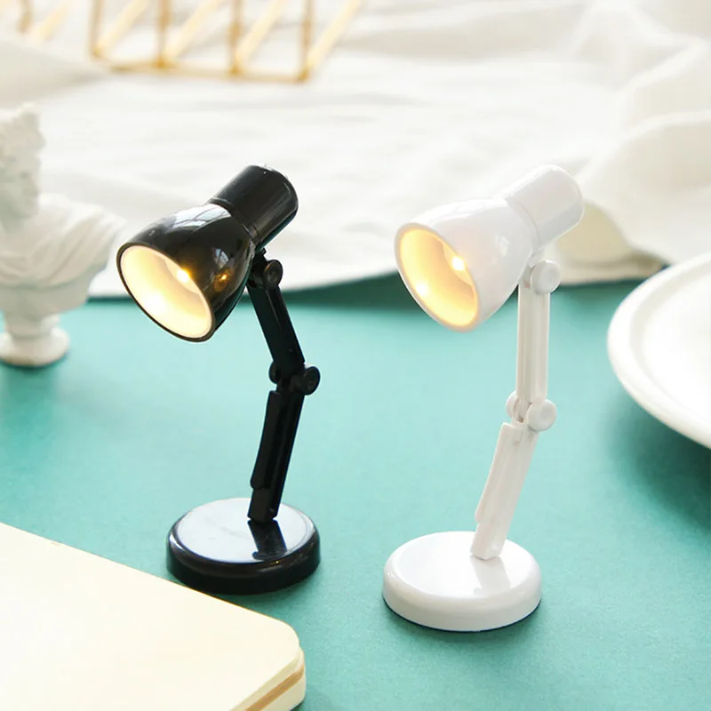 Экзотическая креативная маленькая лампа для книг ночная мини-лампа с зажимом