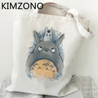 Сумка для покупок Totoro, многоразовая эко-сумка