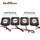 4010 вентилятор с шарикоподшипником или масляным подшипником, радиальный охлаждающий вентилятор 40x40x10 мм, 12 В24 В, Турбовентилятор, вентилятор для 3D-принтера, детали