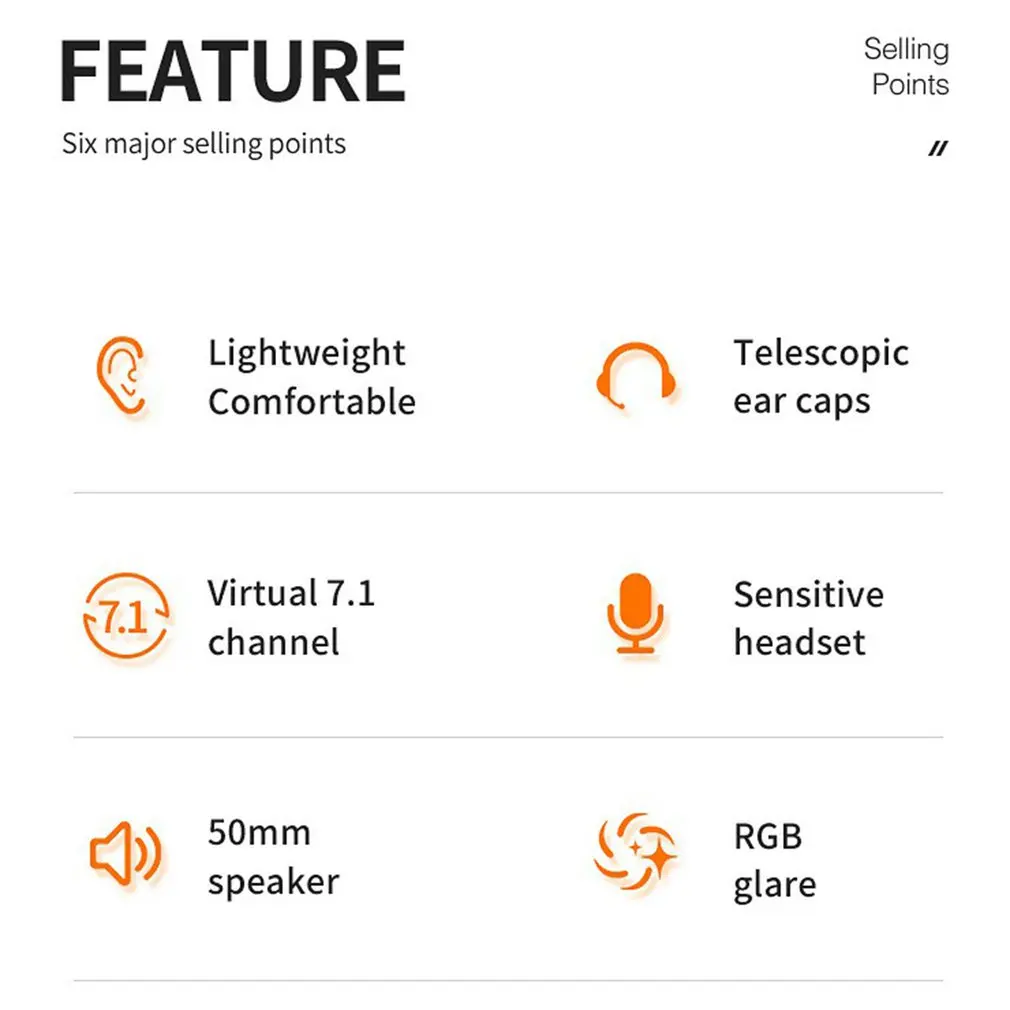 

PSH-100 Computer Headphones Headdown E-sports Wired Gaming Headset Over Ear Stereo Headphones With 3.5mm Mic