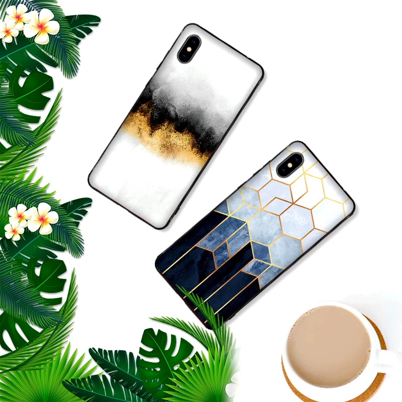 Мягкий силиконовый чехол для телефона iPhone XR TPU 5 5SE 6 6S 7 Plus 8Plus XS X Xr Max 9 Coque marble |