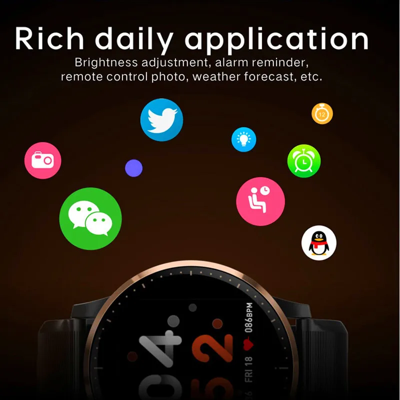 2019 спортивные умные часы фитнес трекер IP67 водонепроницаемые Модные Смарт с