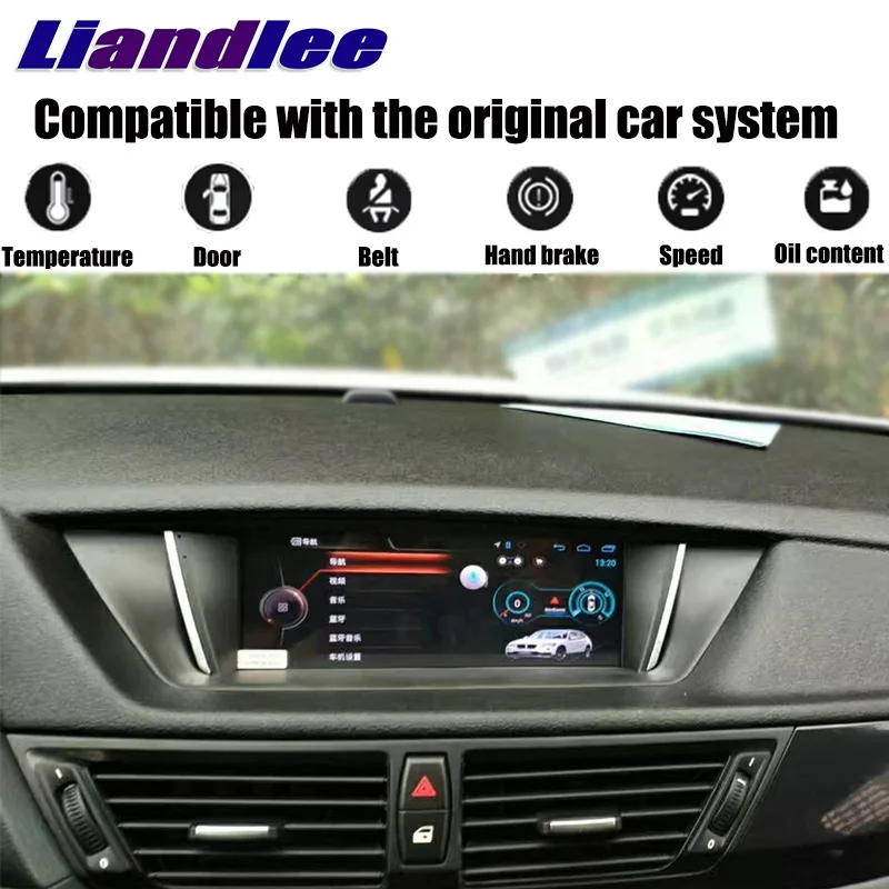 Автомобильный мультимедийный плеер Liandlee NAVI для BMW X1 E84 2009 ~ 2015 автомобильное радио