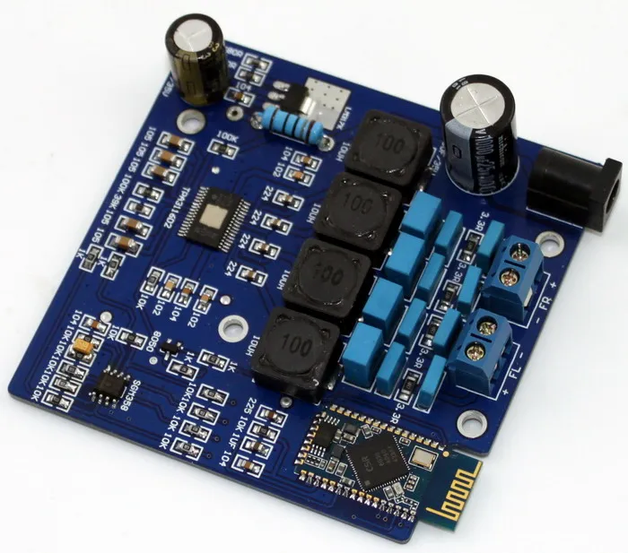 YWJJX 4 0 Bluetooth усилитель мощности плата DC24V 3A2*50 Вт Класс D цифровой TPA3116|Усилители