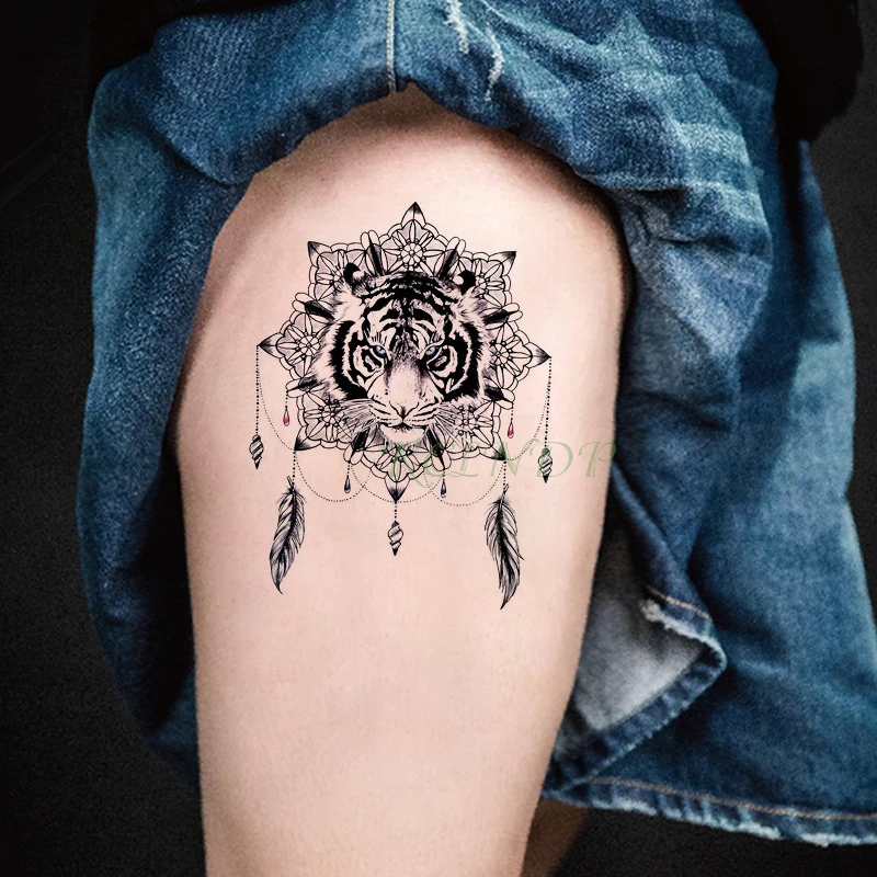 Водостойкие Временные татуировки-наклейки Кобра змея животные имитация