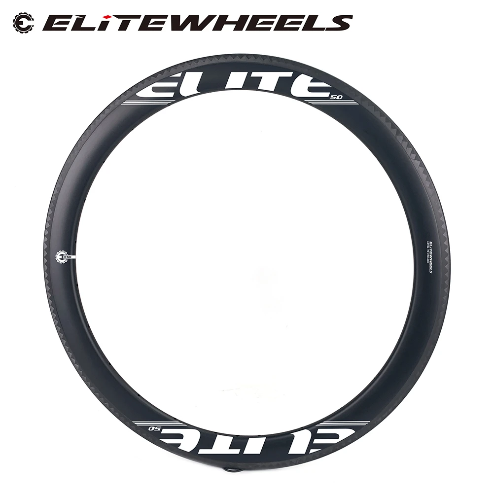 ELITEWHEELS 700c Углеродные Диски 30/35/38/45/47/50/55/60/88 мм UD Отделка кристально полированная