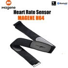 Монитор сердечного ритма Magene Mover H64, Bluetooth 4,0 ANT + датчик сердечного ритма, нагрудный ремень, монитор сердечного ритма для компьютера и велосипеда