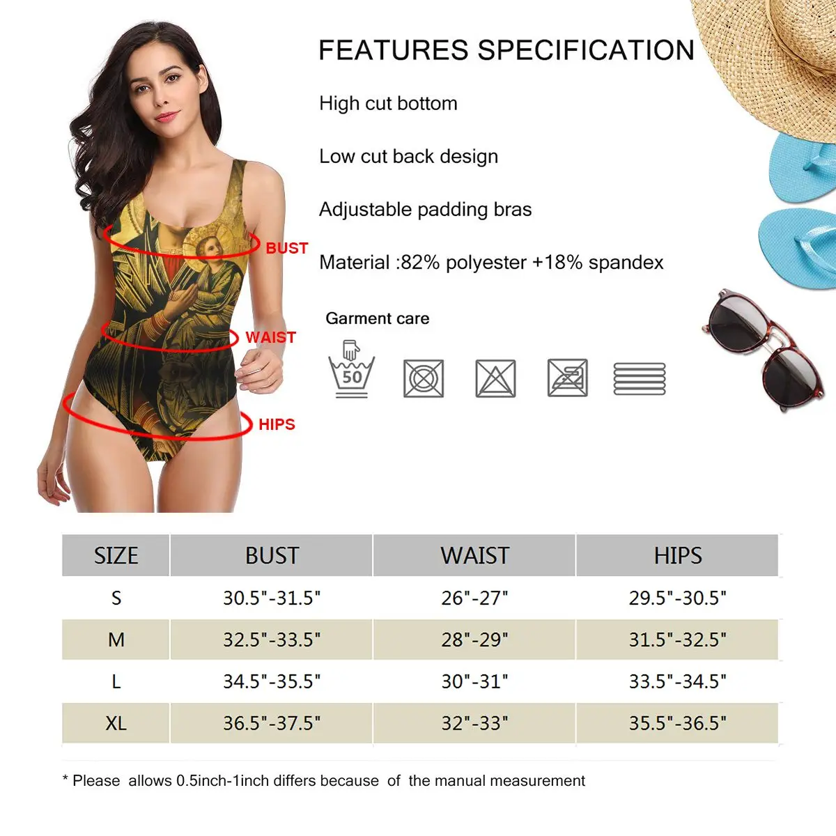 

Women one piece Swimsuit Icon Beachwear Swimwear Monokini Bathing Suit Bikini Monokini