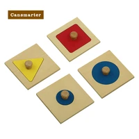single shape puzzles montessori educational wooden toys for baby children wood toy preschool teaching