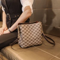shoulder bag for women 2020 new luxury with crossbody sling chain strap plaid mahjong designer brand pu leather vintage handbags