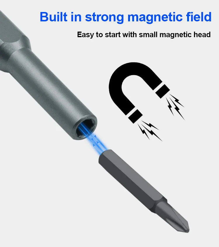 63 в 1 Набор отверток точность магнитных Torx шестигранный ручка мобильный телефон