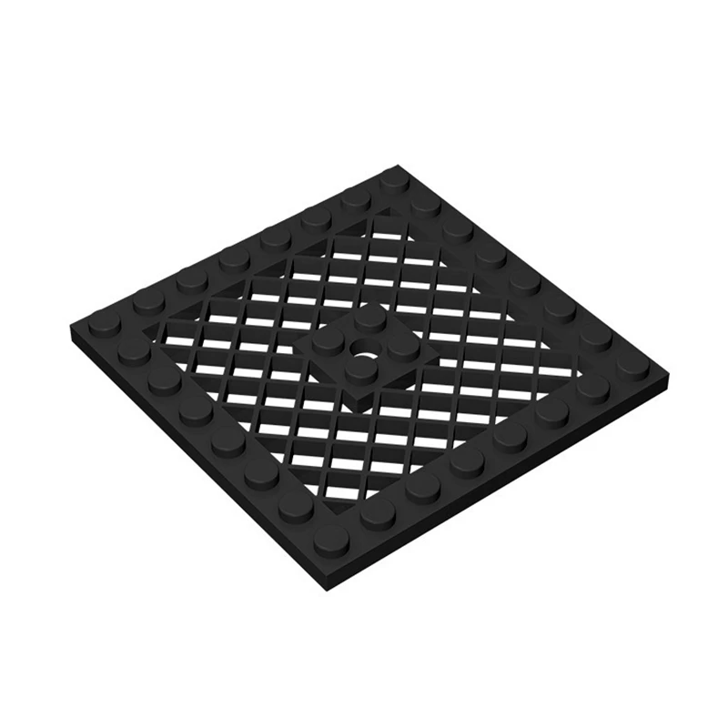 [Gobrick] GDS-1122 строительный блок (№ 4151) решетчатая пластина 8X8-8x8 специальная сетчатая