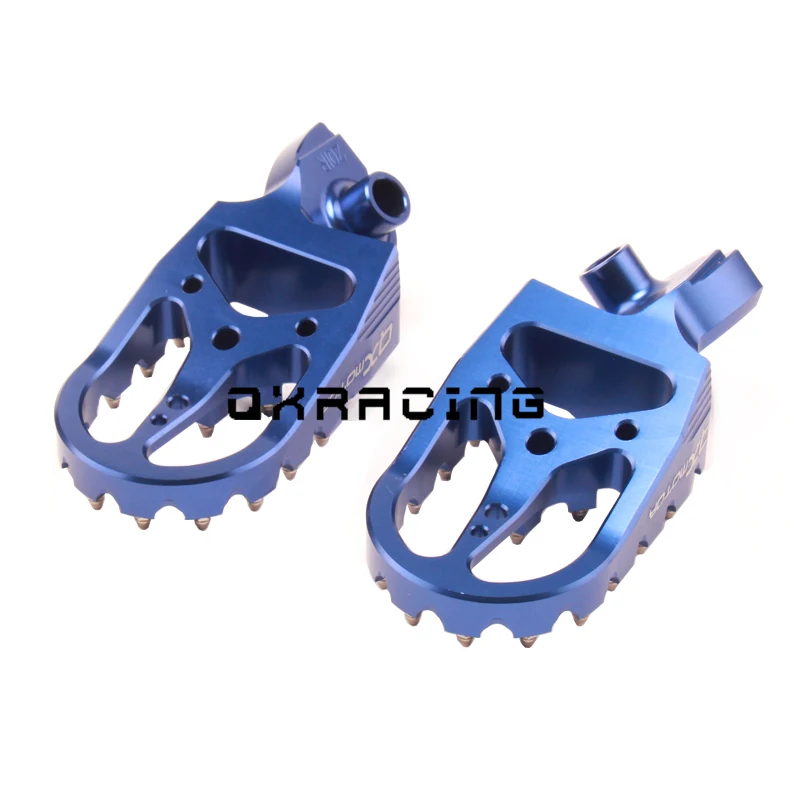 ЧПУ Заготовка MX подножки подставки педали подножки для YAMAHA yz 125 250 yz125 yz85 yz450f wr450f wr250f Байк