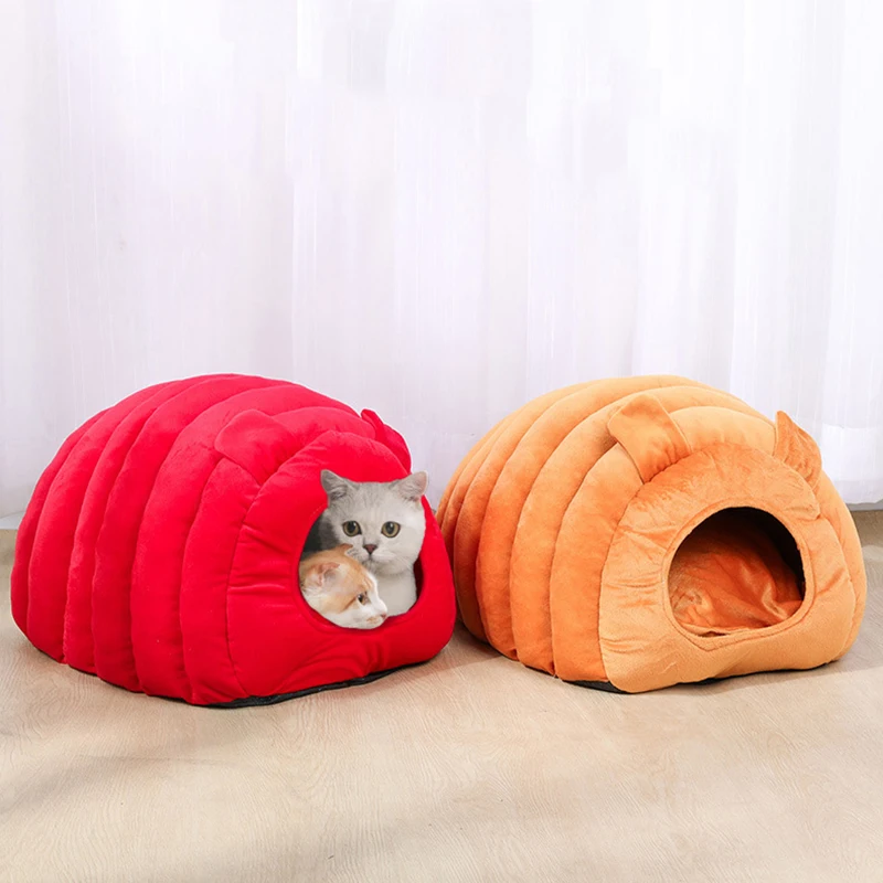 Кошачья Кровать Дом мягкой ткани для удаления остатков крема лучший собака