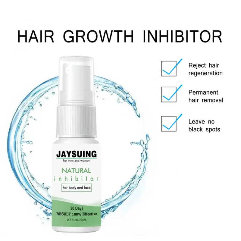 

Inhibits Hair Growth Spray Body Prevents Hair Growth Moisturizing Non-Irritating Keep Skin Smooth Skin Care Tool TSLM1