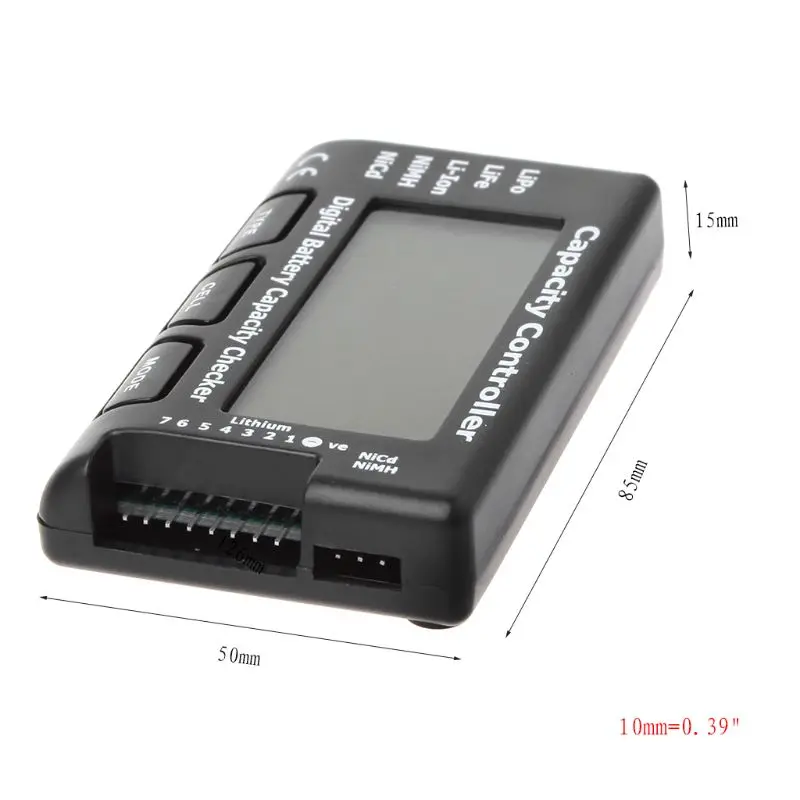 

RC CellMeter-7 Digital Battery Capacity Checker For Nicd NiMH LiPo LiFe Li-ion