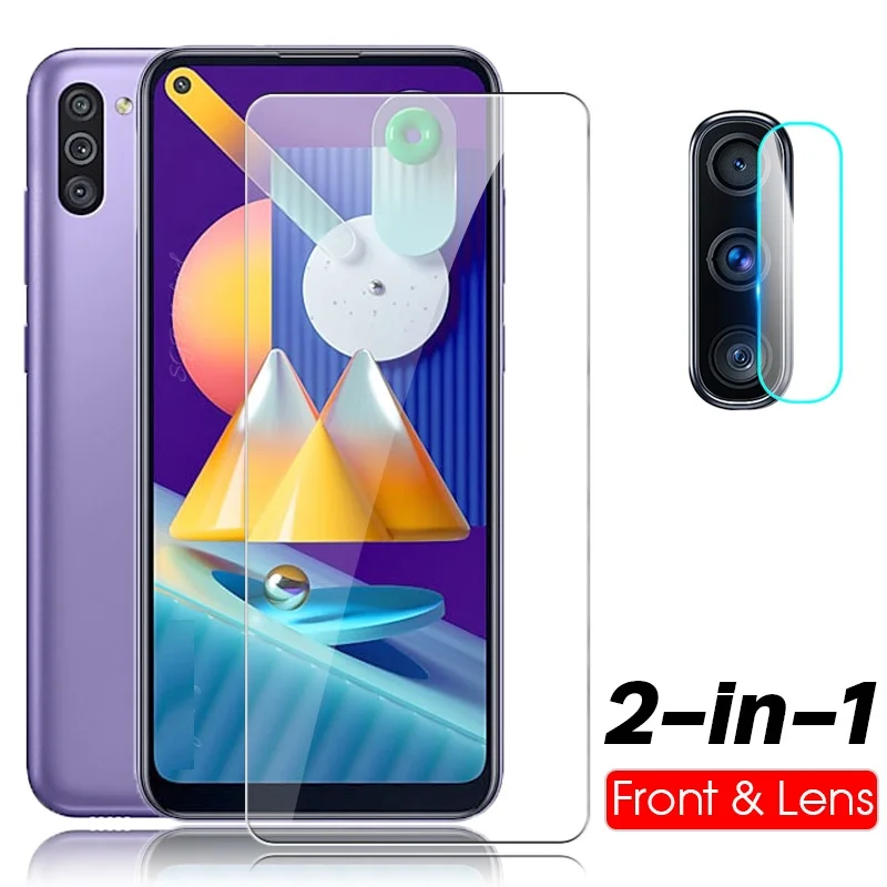 

2 в 1 Защитное стекло для samsung galaxy m11 m31 21 m 11 защита для объектива камеры защитное закаленное стекло для samsung m21 m11 стекло