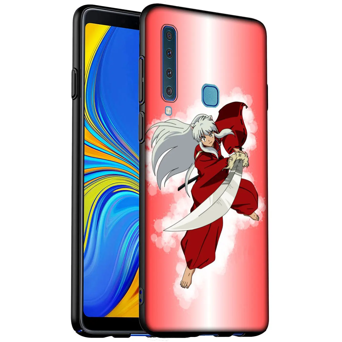 IYICAO Inuyasha Мягкий силиконовый чехол для телефона Samsung Galaxy A51 A71 A81 A91 A41 A21 A11 A01 A2 Core J8 J7