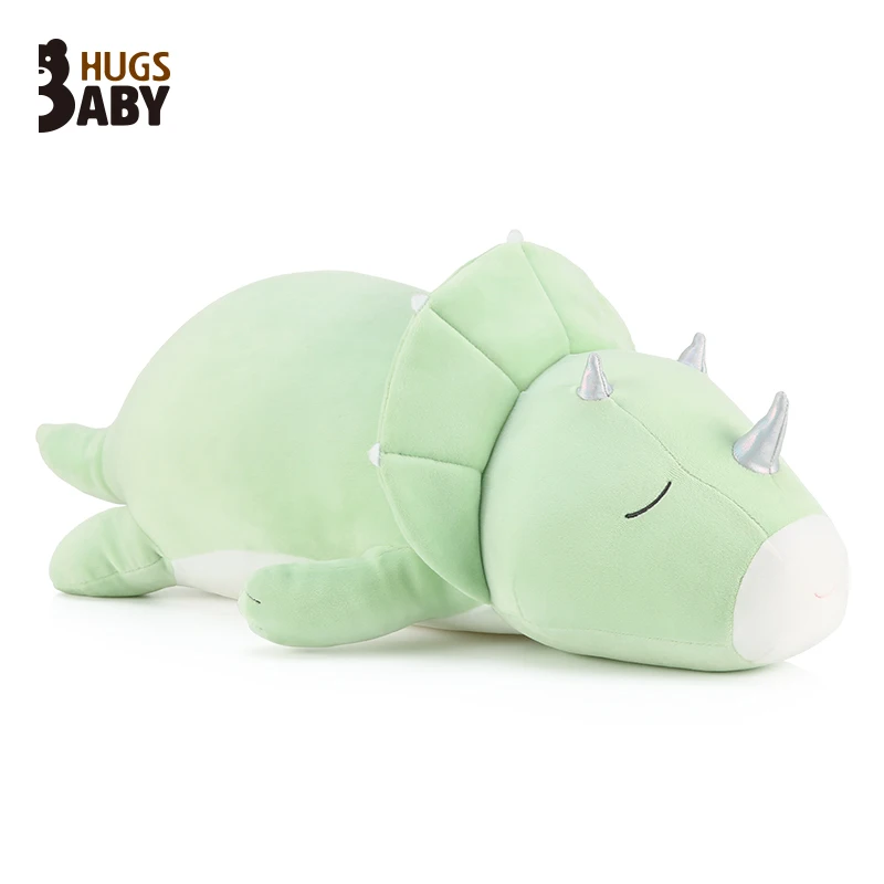 Новинка мягкая диванная подушка Triceratops плюшевая игрушка динозавр набивное