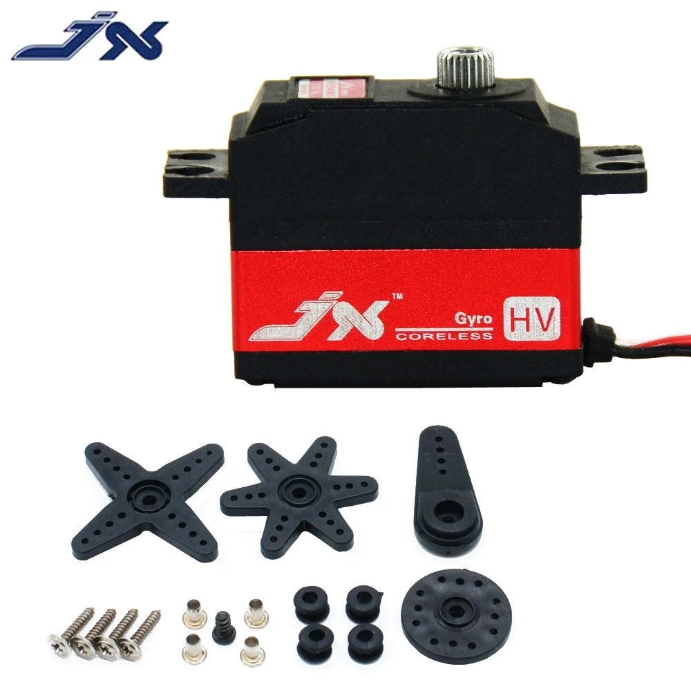 JX PDI-HV2545MG 6-7 4 В Высоковольтная Водонепроницаемая металлическая шестерня цифровая