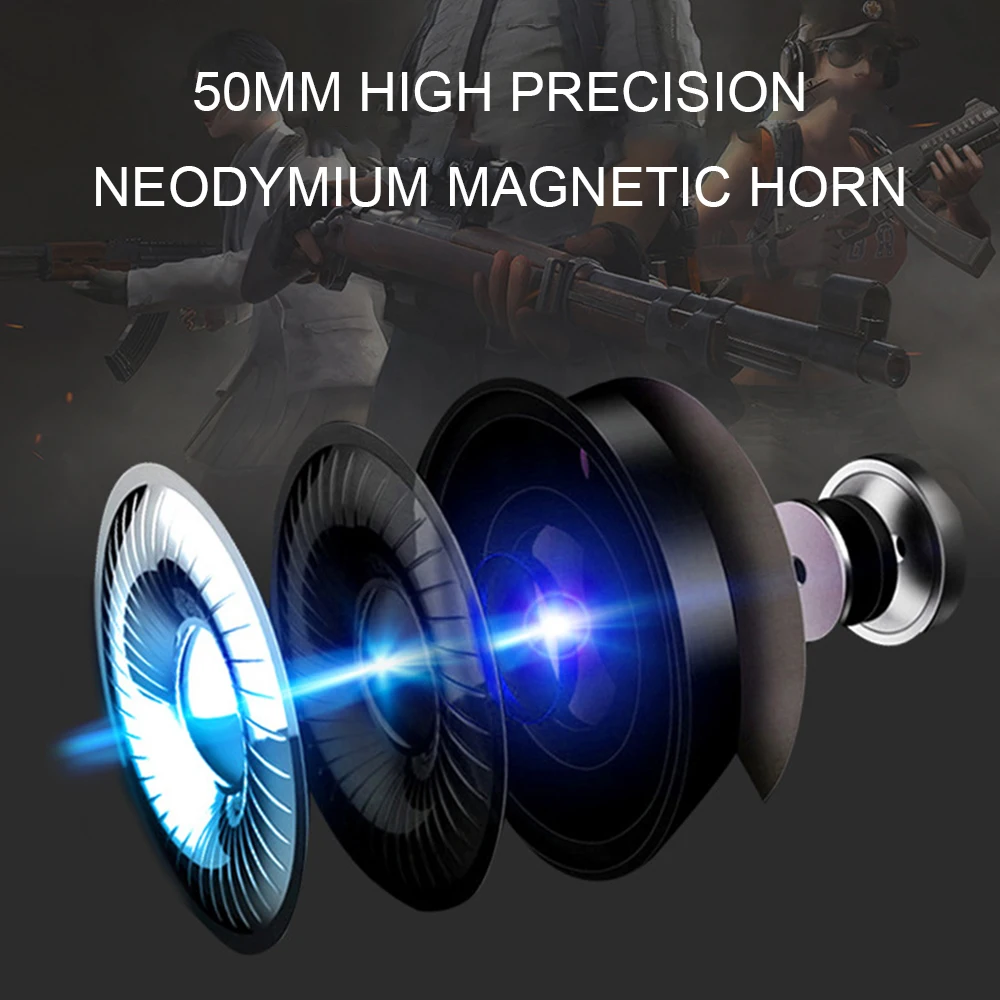 

Willkey G2000 Gaming Headsets Big Headphones with Light Mic Stereo Earphones Deep Bass for PC Computer Gamer Laptop PS4 X-BOX