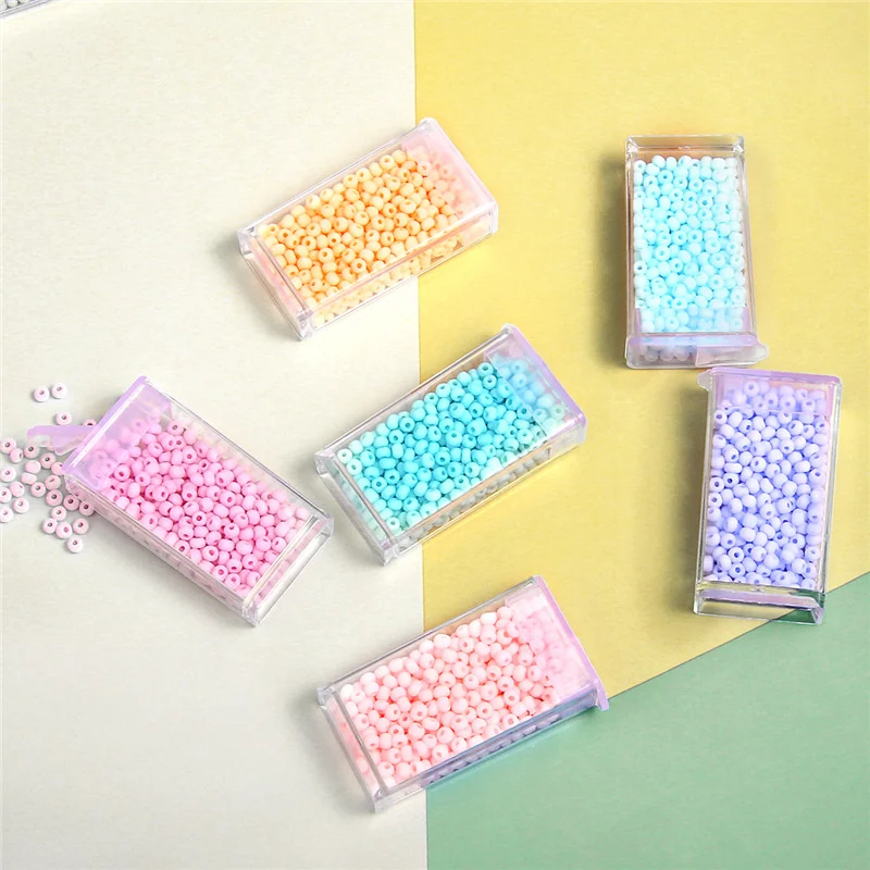 

Однотонные бусины 3 мм для изготовления ювелирных изделий своими руками цветные Яркие Стеклянные Бусины 350 шт. аксессуары для браслетов и ож...