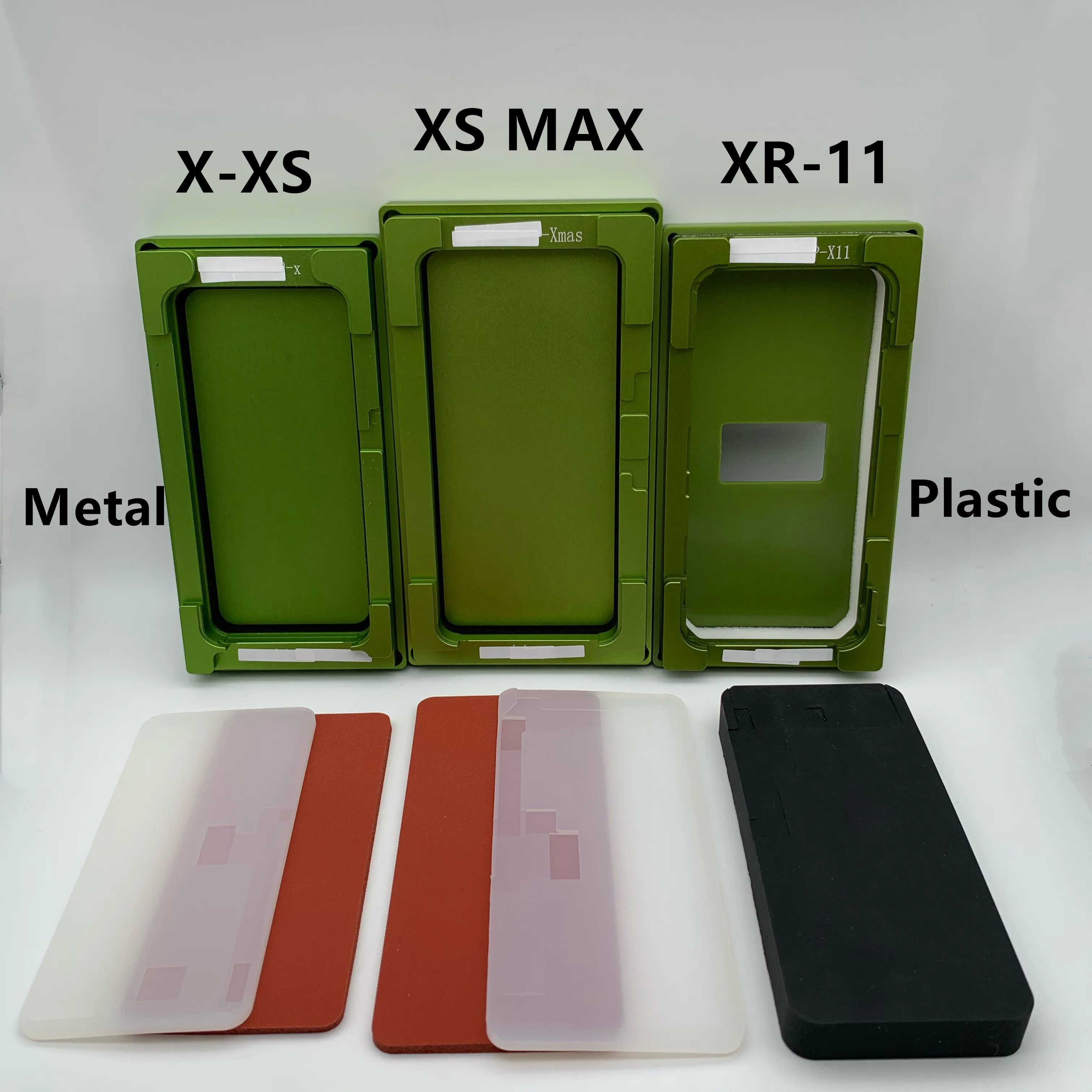 2 в 1 Универсальная форма для ламинирования для iP XR IP 11 стекло OCA положение Плесень Ремонт сенсорного ЖК-экрана unbern flex rubber