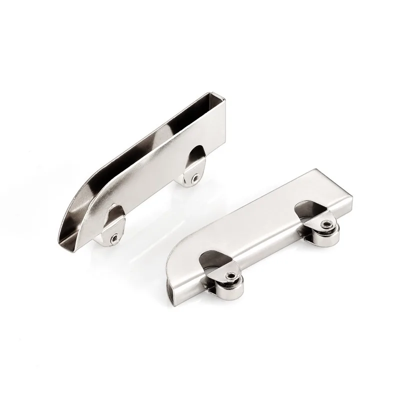 4 шт. шкив из нержавеющей стали 5 мм стеклянная раздвижная дверь колесный зажим