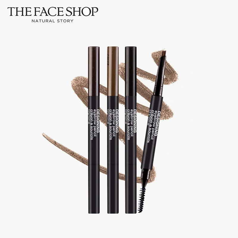 Магазин дизайнерских карандашей для бровей THE FACE SHOP 6 цветов наконечник косметика