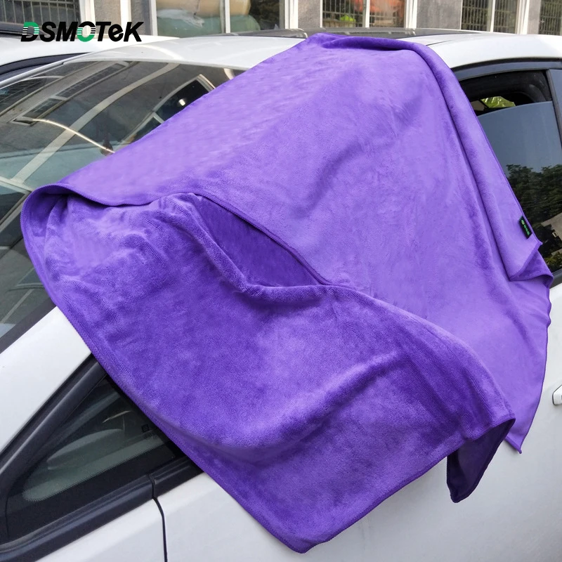 Полотенце для автомойки DSMOTEK 180*80 см супер впитывающая ткань из микрофибры