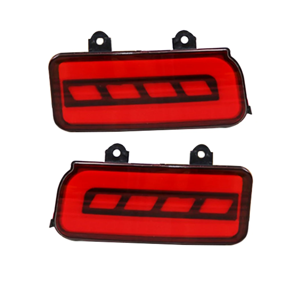 Автомобильная проблесковая 2 шт. светодиодный задний бампер светильник