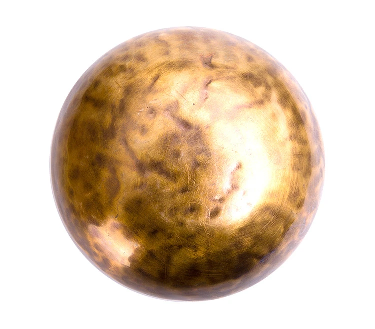 Тибетские буддистские медные чаши ручной работы с кожаной наклейкой и подушкой