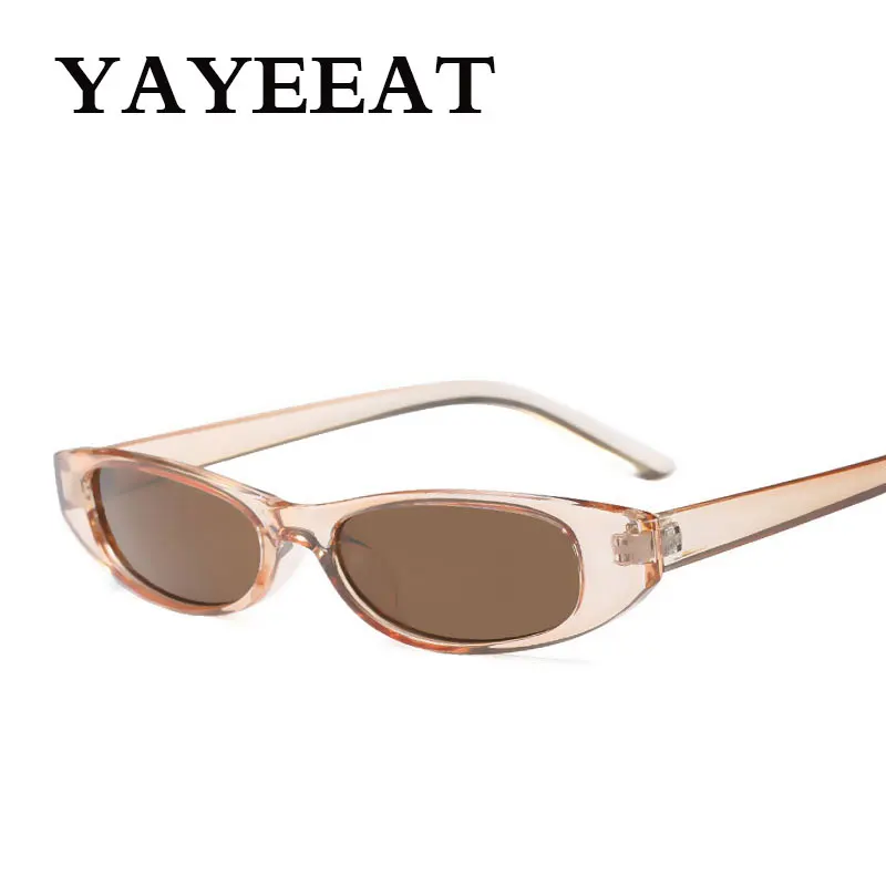 Винтажные прямоугольные Солнцезащитные очки женские кошачьи дизайнерские