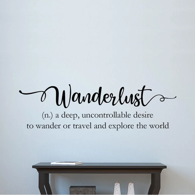 Настенные наклейки определение Путешествия настенные работа Жесткий Настенный