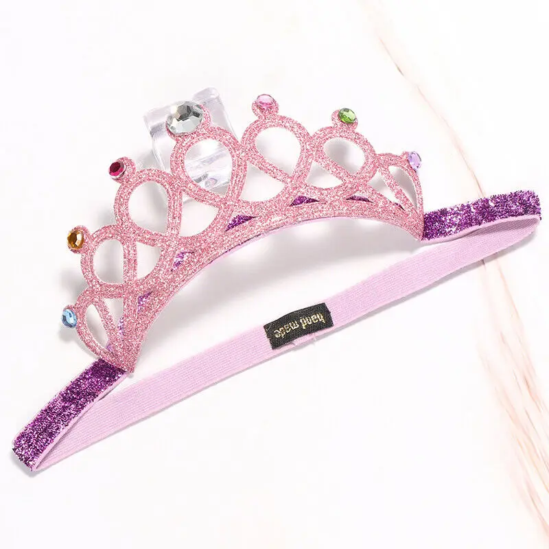 Модная детская одежда для девочек аксессуары волос Детская резинка золотого и