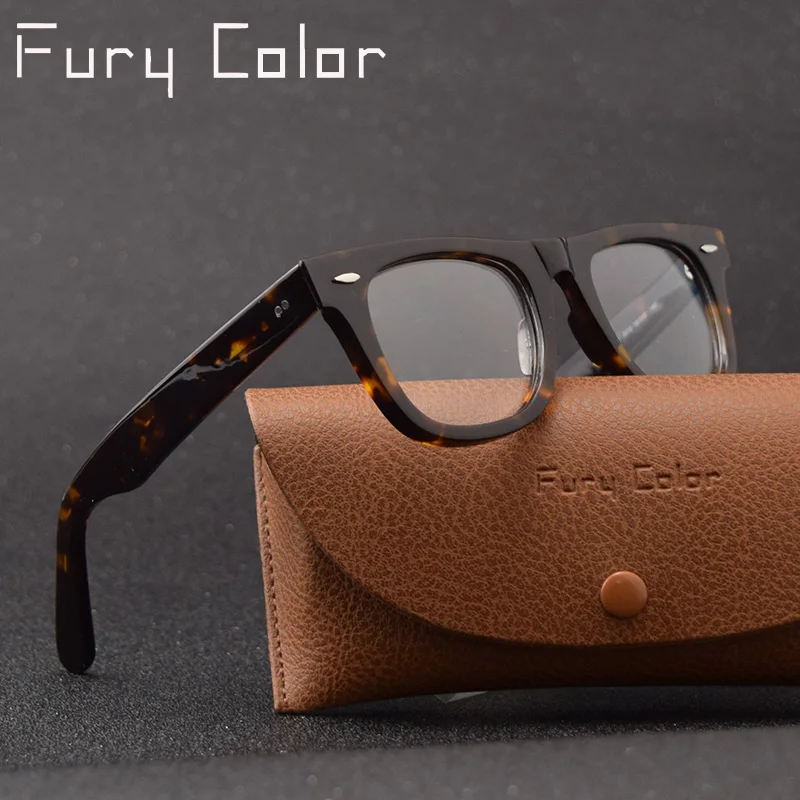 Оправа для очков в стиле ретро мужчин оправа из ацетата декоративная при