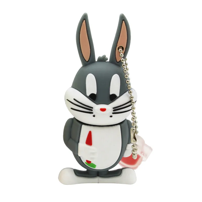 Usb флеш накопитель с кроликом и львом 64 ГБ 4 8 16 32 ГБ|USB флэш-накопители| |