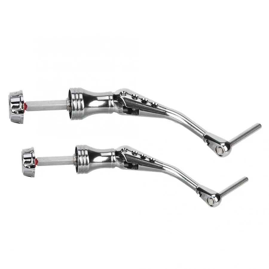 Металлический Спиннинг рыболовная Катушка Ручка раскладная качающаяся рука CNC