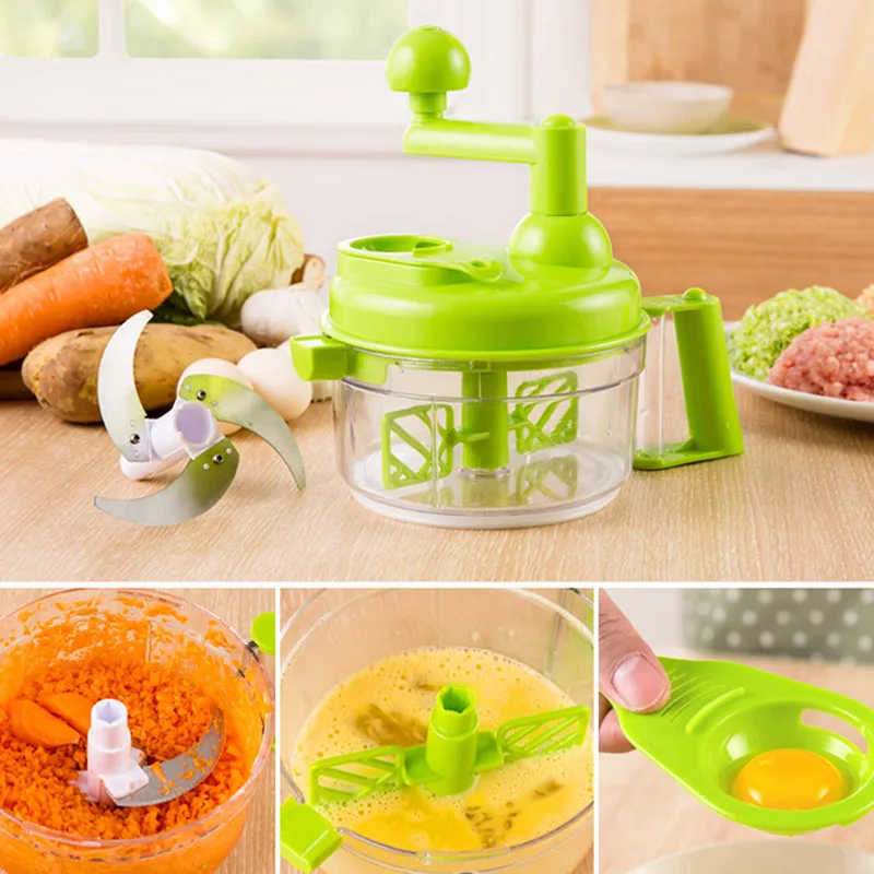 Горячая овощерезка резак спиральная мясо имбирь чеснок зернистости раздача