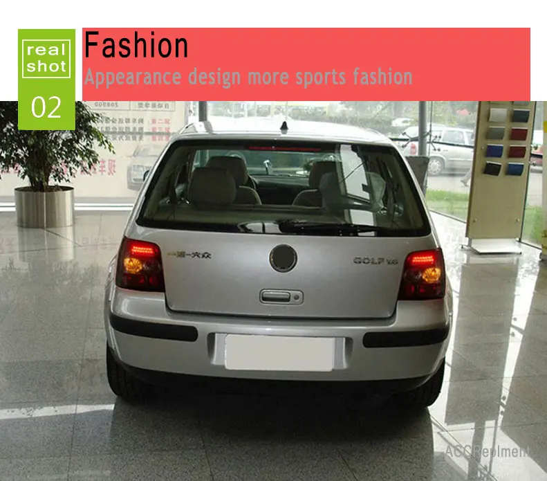 Автомобильный Стайлинг для vw golf 4 светодиодный задний светильник s 1998-2005 для golf mk4 светодиодный задний фонарь светодиодный задний светильник для парковки