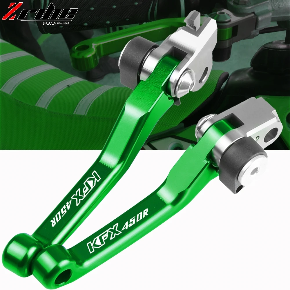 

For Kawasaki KFX450R KFX 450R 2006 2007 2008-2014 CNC Motorcycle Motor Dirt Bike DirtBike Motocross Pivot Brake Clutch Levers