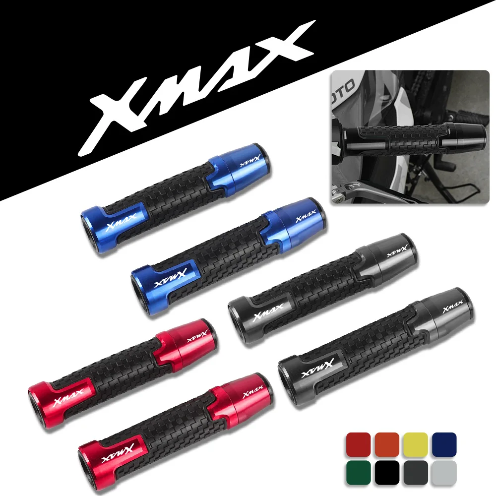 

Для Yamaha XMAX 125 200 250 300 400 7/8 22 мм мотоциклетные ручки шапочка для волос концевые пробки для XMAX 125 200 250 300 400 запчасти