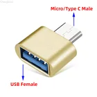 Кабель OTG Mini USB-адаптер Micro USB  Type C в USB, конвертер для samsung, xiaomi, планшетных ПК, Android, MP3, разъем для чтения дисков