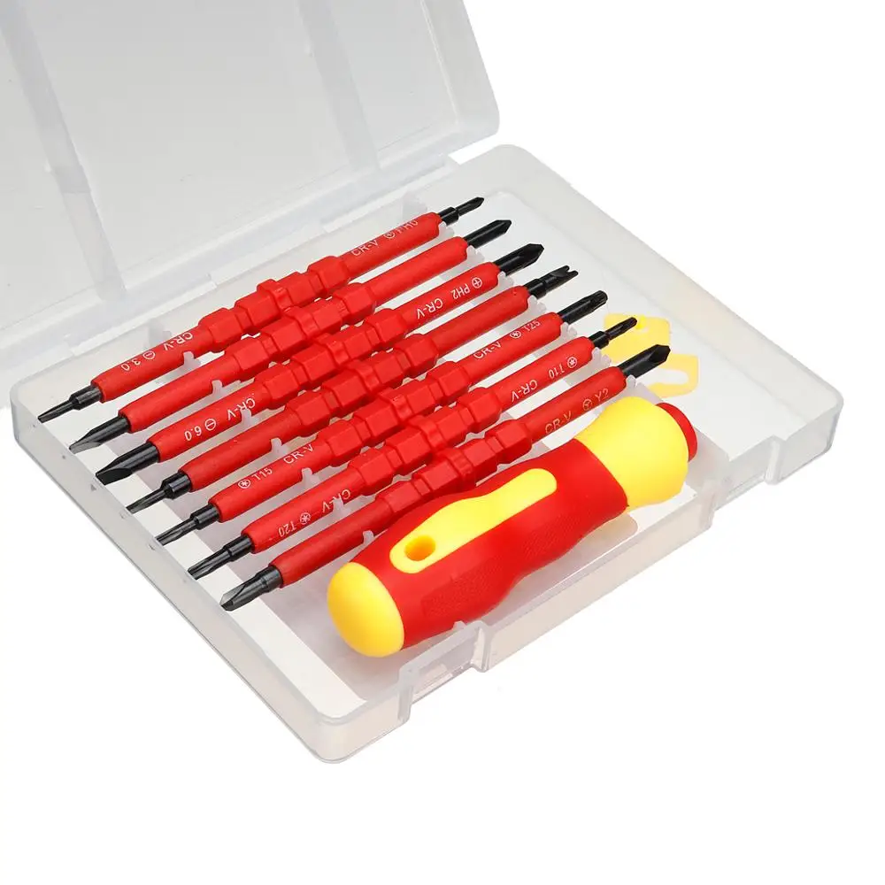 

8pcs Electronic Insulated Hand Screwdriver Tools Accessory Set