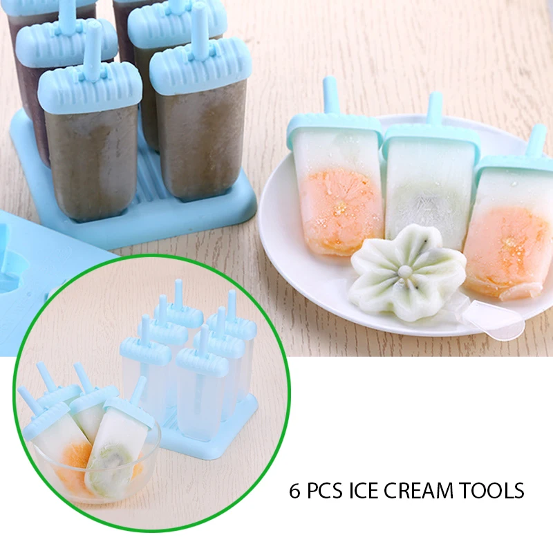 6 шт. мороженое для фруктового льда Пособия по кулинарии инструменты