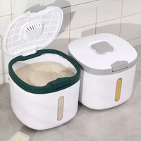 kitchen container 10kg bucket nano moisture proof rice box sealed grain jar home storage dog food store box