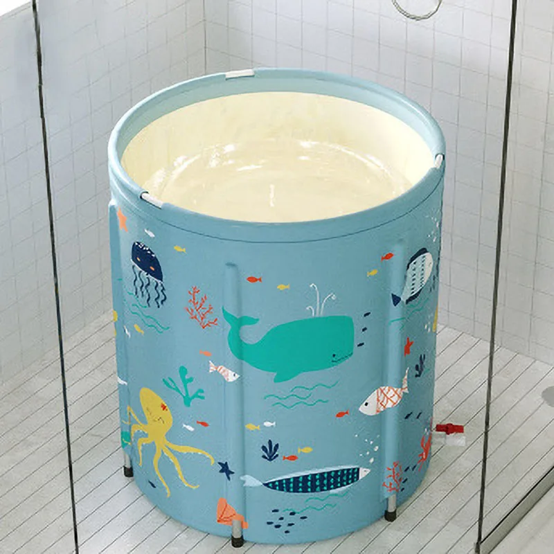 Детская ванна складная с регулируемой высотой 6 уровней утолщенная высоким